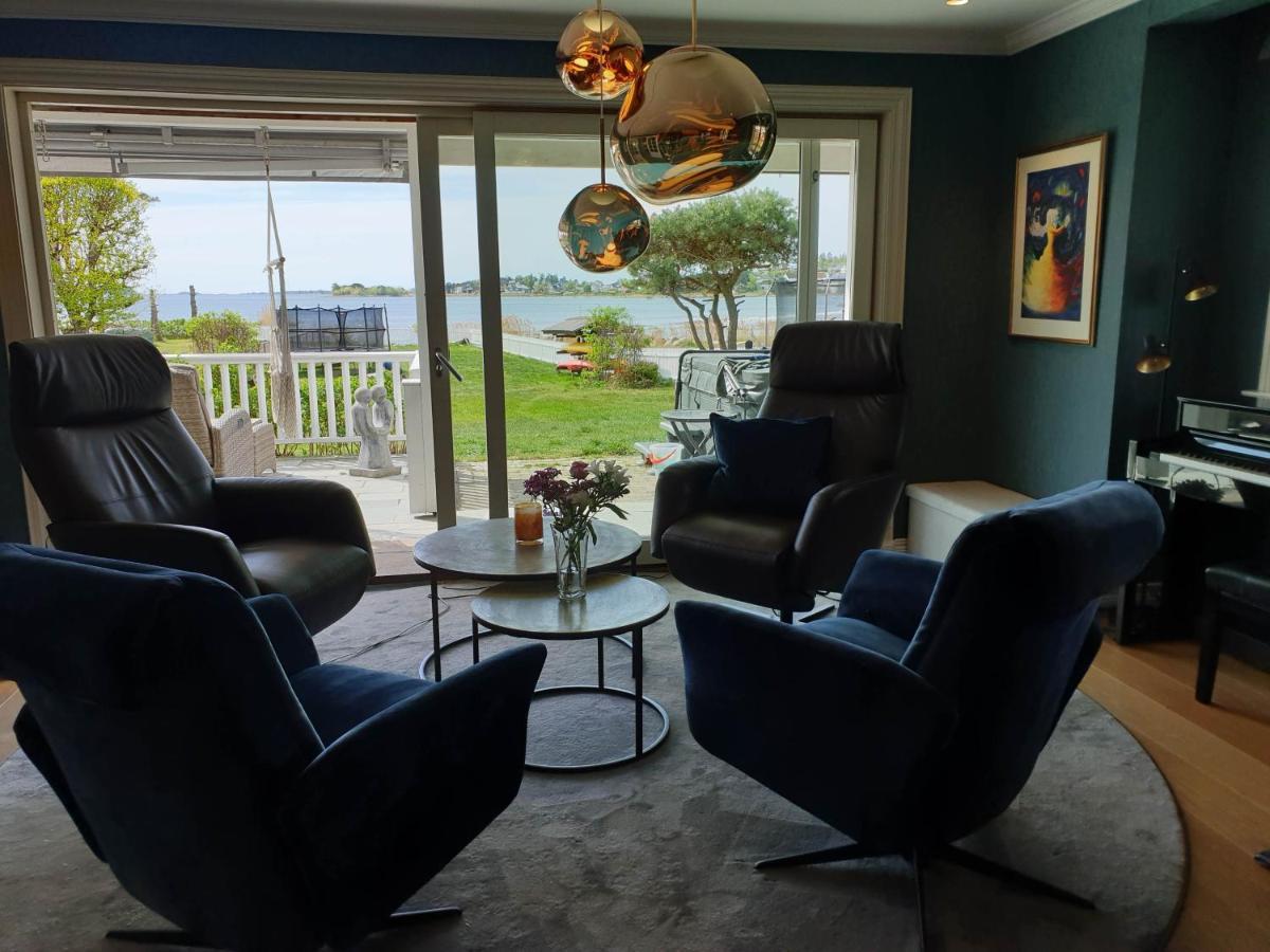 Beach Front Villa In Tonsberg Norway Only July 20-25 Экстерьер фото